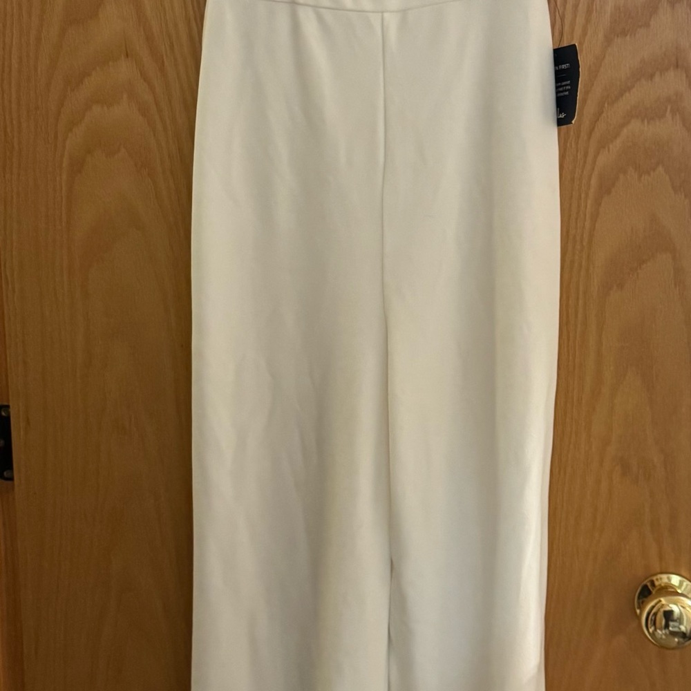 Lulu's Cream Wide-Leg Pants